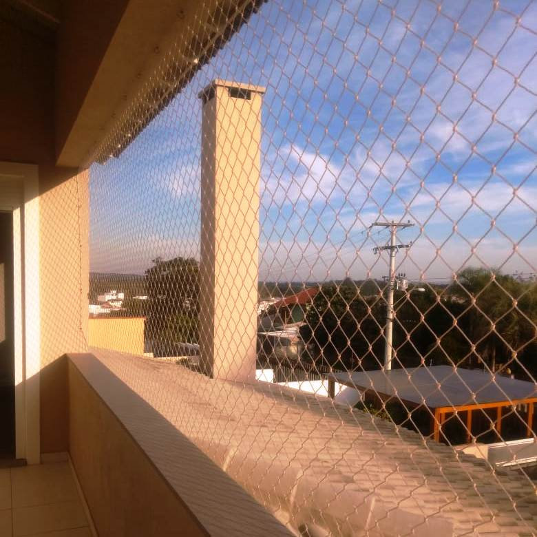 Rede de proteção para sacadas e janelas